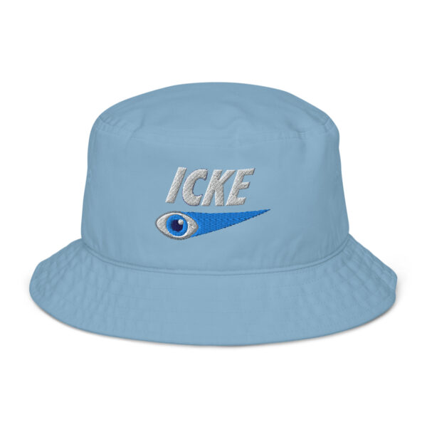 David Icke Bucket Hat – Unisex Organic Pure Cotton Summer Hat (White Text) - Image 13
