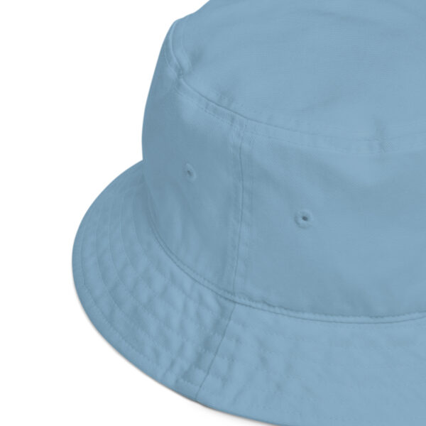 Icke Organic Bucket Hat – Unisex (Black Text) - Image 4