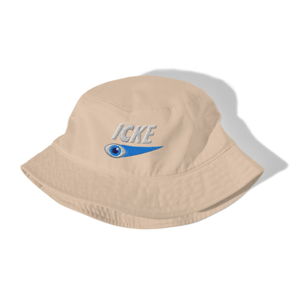 David Icke Bucket Hat – Unisex Organic Pure Cotton Summer Hat (White Text) - Image 19