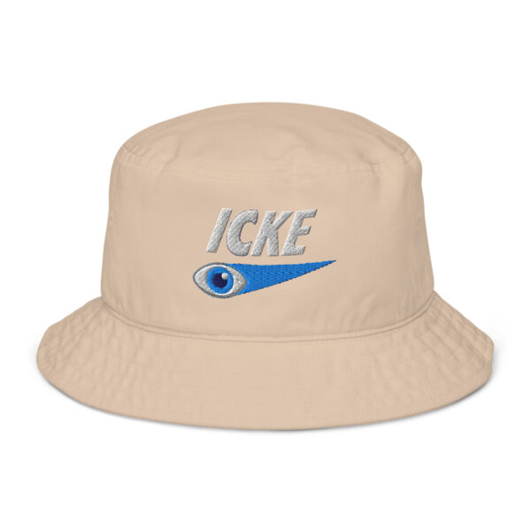 David Icke Bucket Hat – Unisex Organic Pure Cotton Summer Hat (White Text) - Image 17