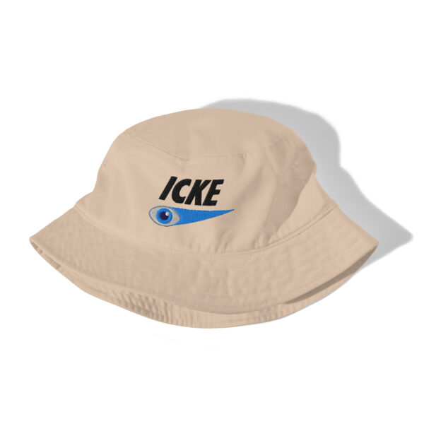 Icke Organic Bucket Hat – Unisex (Black Text) - Image 19