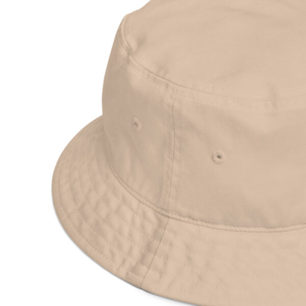 Icke Organic Bucket Hat – Unisex (Black Text) - Image 20