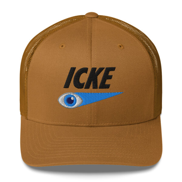 Icke Trucker Cap – Unisex (Black Text) - Image 33