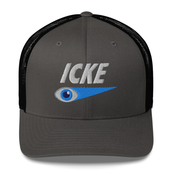 Icke Trucker Cap – Unisex (White Text) - Image 33