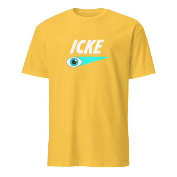 Icke T-Shirt - Short-Sleeve Unisex Tee (White Text) - Image 47
