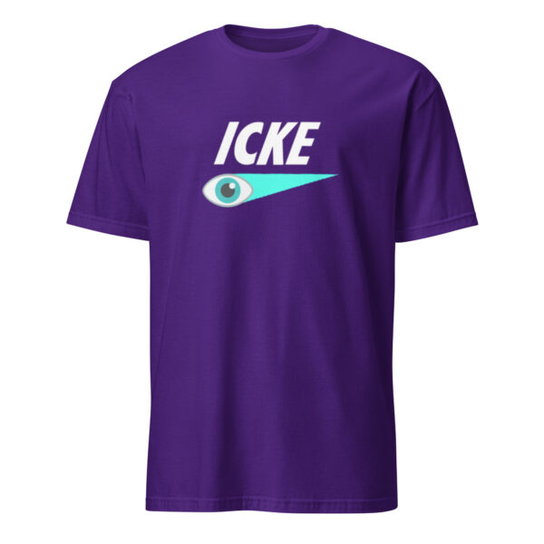 Icke T-Shirt - Short-Sleeve Unisex Tee (White Text) - Image 19