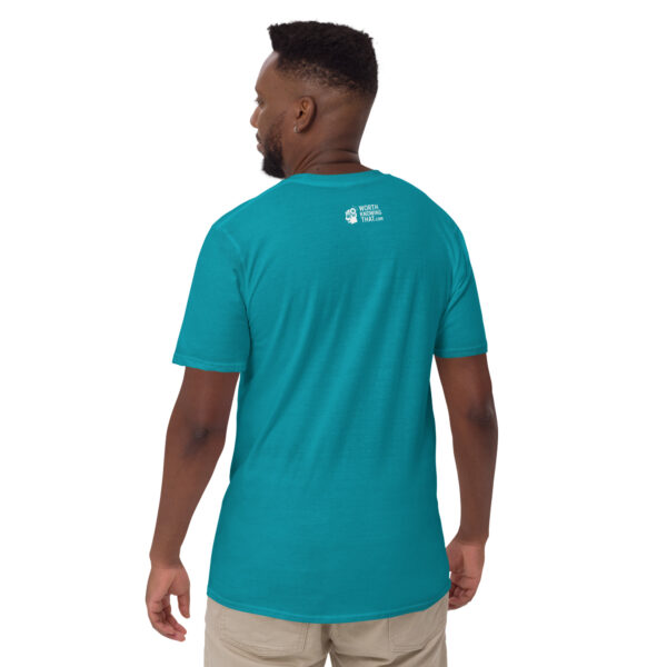 Icke T-Shirt - Short-Sleeve Unisex Tee (White Text) - Image 6