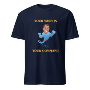 Kevin Trudeau Genie T-Shirt – Unisex Law of Attraction 100% Cotton Tee | Your Wish is Your Command Clothes