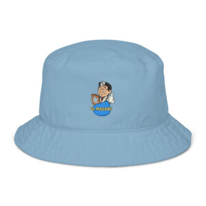 Masaru Emoto Bucket Hat – Dr. Masaru Unisex Organic Pure Cotton Summer Hat