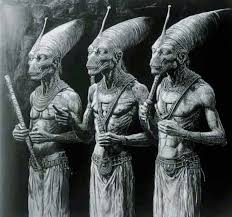 The Anunnaki were actually a race of extraterrestrial beings from the unknown planet Nibiru who came to Earth about 500,000 years ago to mine gold